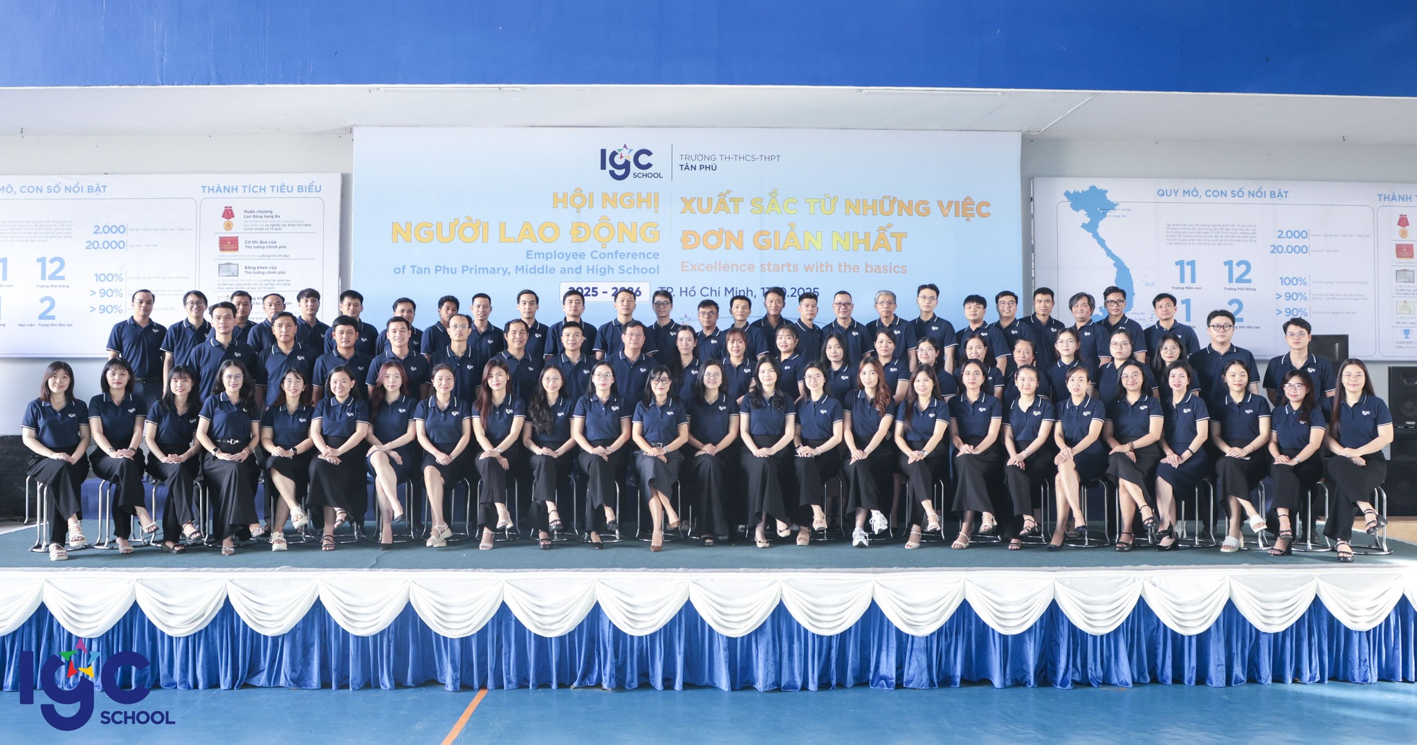 Hội nghị Người lao động trường TH, THCS và THPT Tân Phú năm học 2025 - 2026 thành công tốt đẹp