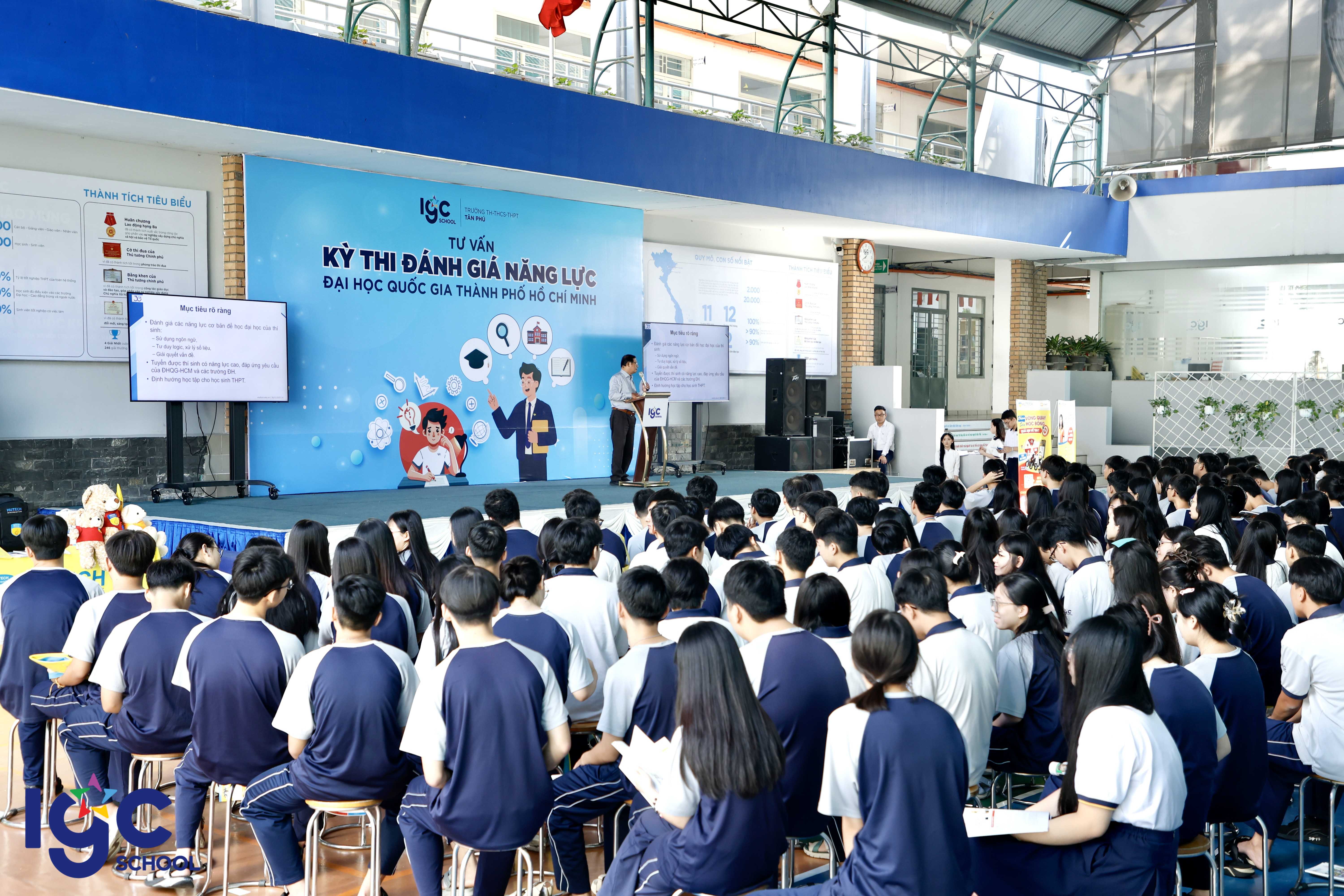 Vững tâm thế - sáng tương lai: Học sinh Tân Phú chuẩn bị hành trang cho kỳ thi Đánh giá năng lực ĐHQG TP.HCM
