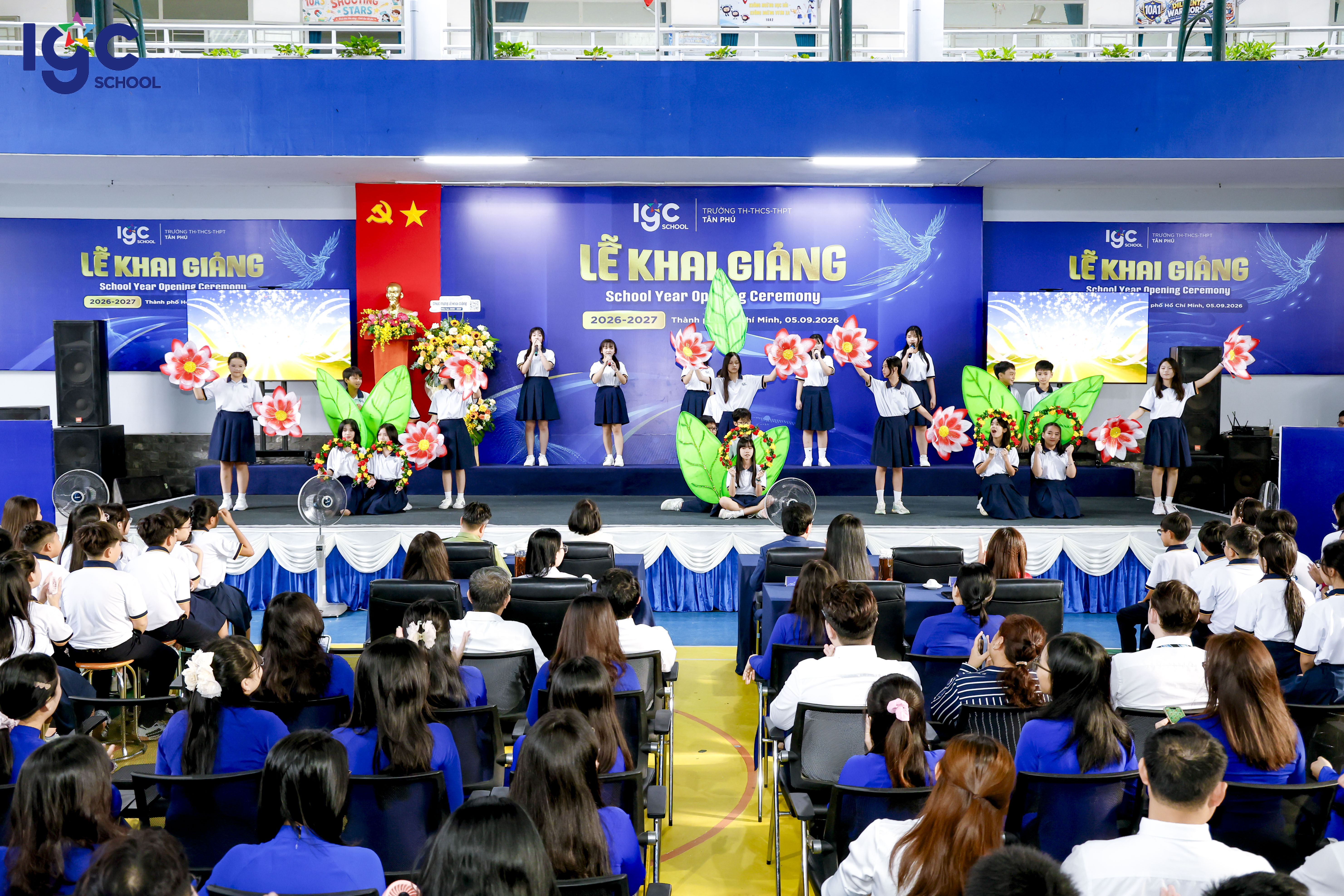 Rộn ràng khai giảng năm học 2026-2027: Đánh thức tiềm năng trong mỗi học sinh