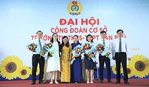 ĐẠI HỘI CÔNG ĐOÀN CƠ SỞ TRƯỜNG TH, THCS VÀ THPT TÂN PHÚ NHIỆM KỲ 2023 – 2028